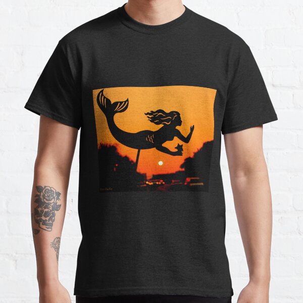 Burnt Umber Mermaid Classic T-Shirt