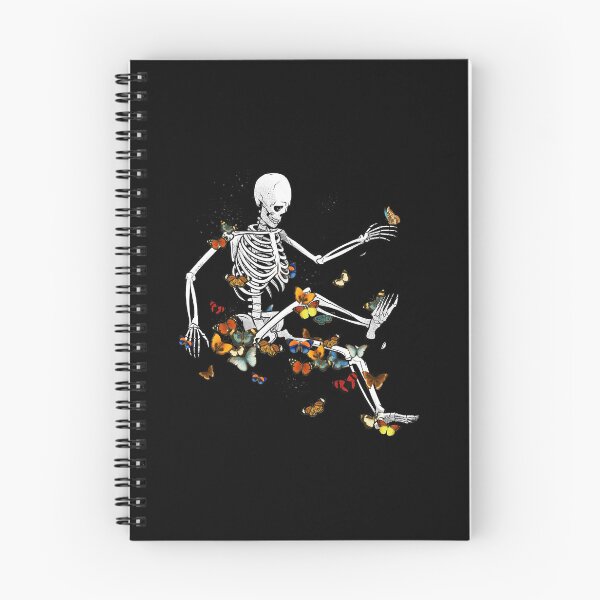 Item preview, Skeleton Flowting on Space Butterflies by Tobe Fonseca designed and sold by Tobe Fonseca®.