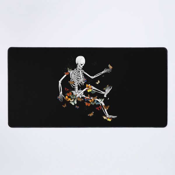 Item preview, Skeleton Flowting on Space Butterflies by Tobe Fonseca designed and sold by Tobe Fonseca®.