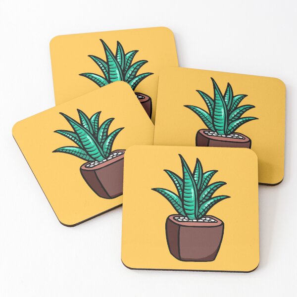 Item preview, design of succulent in a pot designed and sold by Goba Bali Studio.