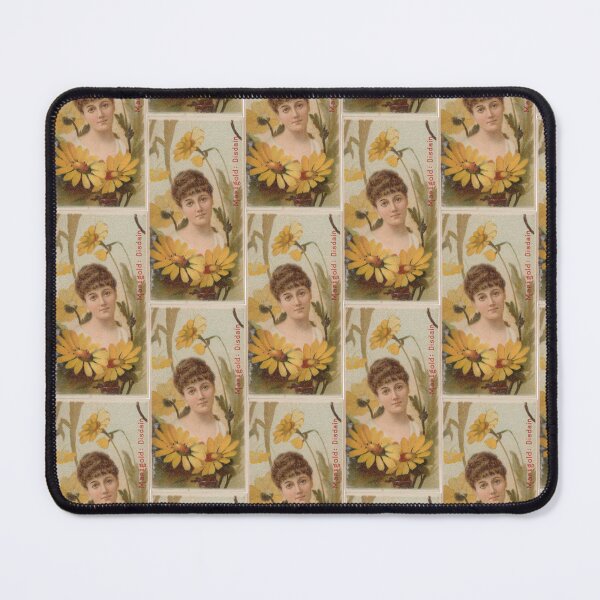 Item preview, Marigold: Disdain, 1892 | Language of Flowers Trading Card N75 designed and sold by CurrantJam.