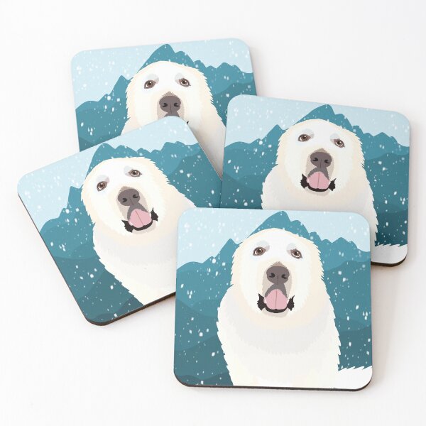Item preview, Great Pyrenees Print PawPrintsBySher designed and sold by pawprintsbysher.
