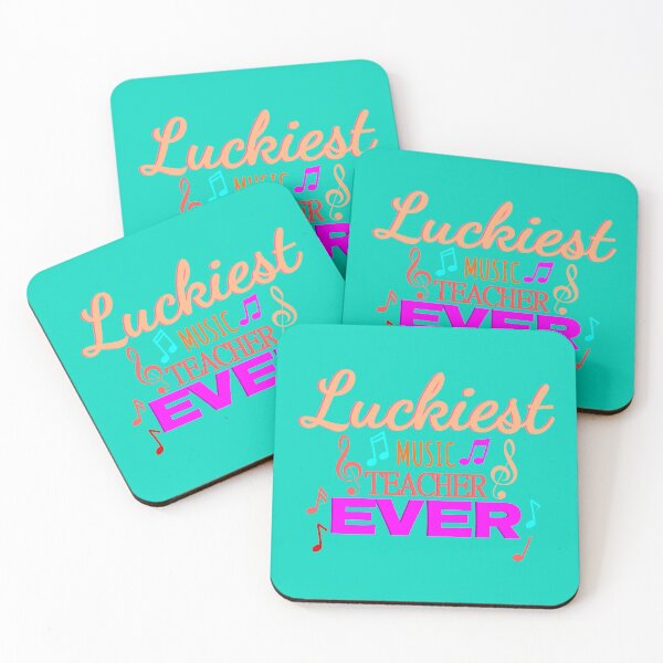 Item preview, Luckiest Music Teacher Ever designed and sold by john-ess.
