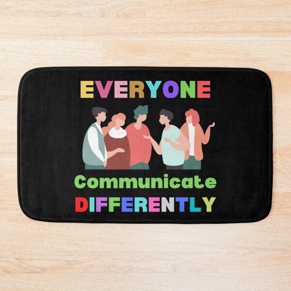 Item preview, Everyone Communicate Differently Gift designed and sold by The Love Quill.