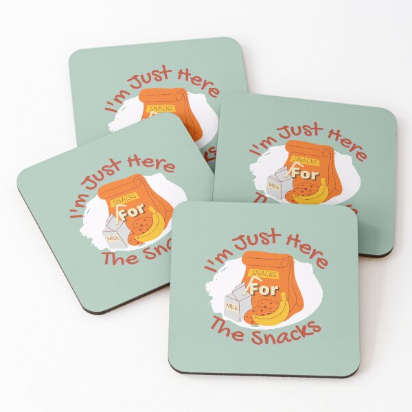 Item preview, I'm Just Here for the Snacks designed and sold by TheReporter1.