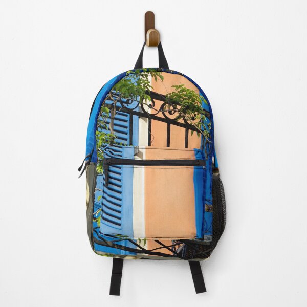 Item preview, French Quarter Balcony - Blue designed and sold by Lostlogo.