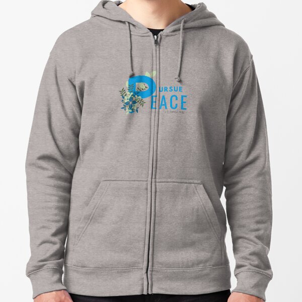 Item preview, Pursue Peace - Light Blue designed and sold by fsultesart.