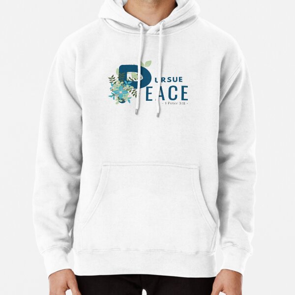 Item preview, Pursue Peace Sticker designed and sold by fsultesart.