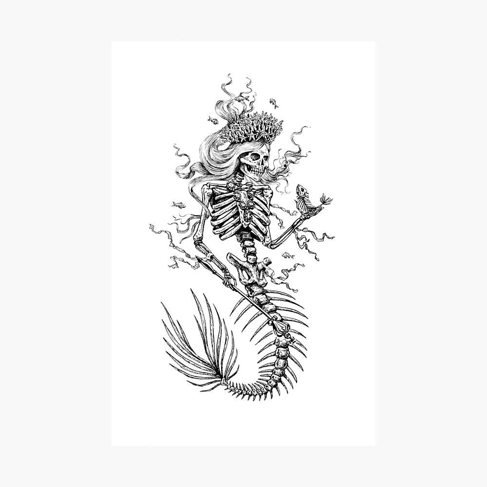 Zombie Mermaid Tattoo  Best Tattoo Ideas Gallery