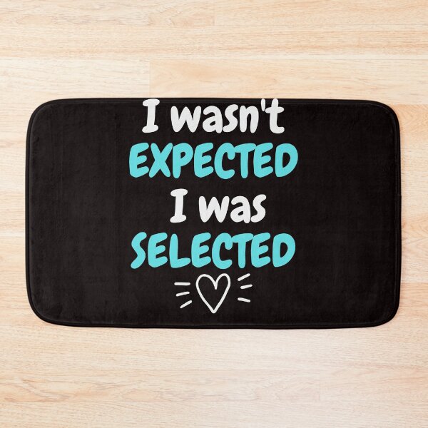 Item preview, I Wasn't Expected I Was Selected Adopted Child Announcement designed and sold by MagicSD Designs.