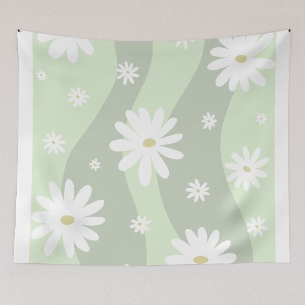 Item preview, Daisy floral pattern (colour palette, color palete) designed and sold by Sanaura.