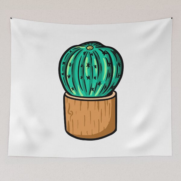Item preview, design of succulent in a pot designed and sold by Goba Bali Studio.