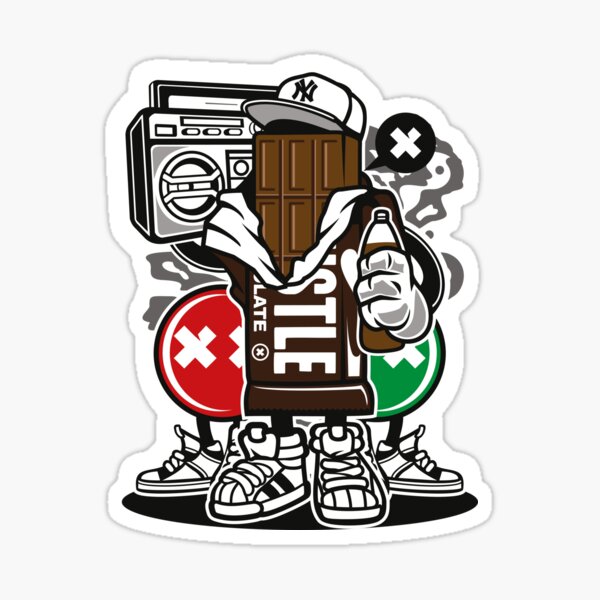 Item preview, Hip hop Chocolate Squads  designed and sold by Brandonjj.