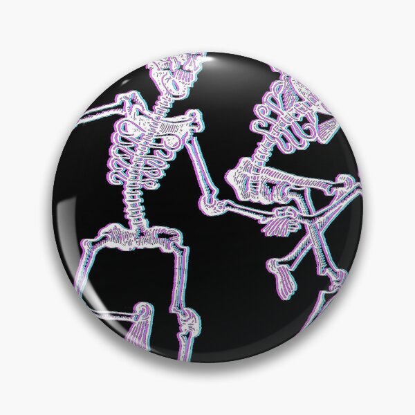 Item preview, Trippy Dancing Skeletons designed and sold by ind3finite.