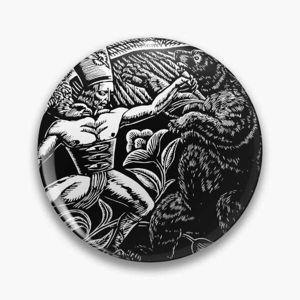 Item preview, Harnaś walczący z niedźwiedziem. designed and sold by inksypolska.