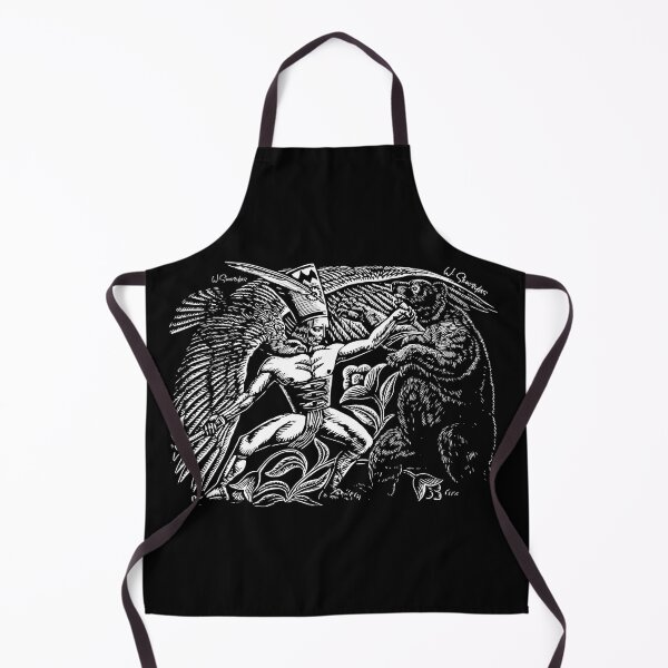 Item preview, Harnaś walczący z niedźwiedziem. designed and sold by inksypolska.