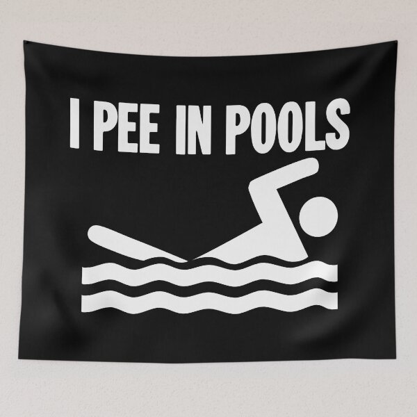 Item preview, I Pee In Pools designed and sold by Good-Looking Corpse.