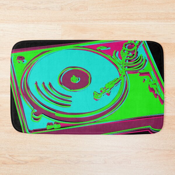 Item preview, turntable and vinyl designed and sold by ocorvo.