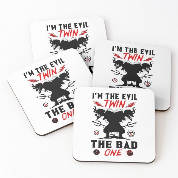 Item preview, I'm The Evil Twin - The Bad One designed and sold by SuperAbsurdist.