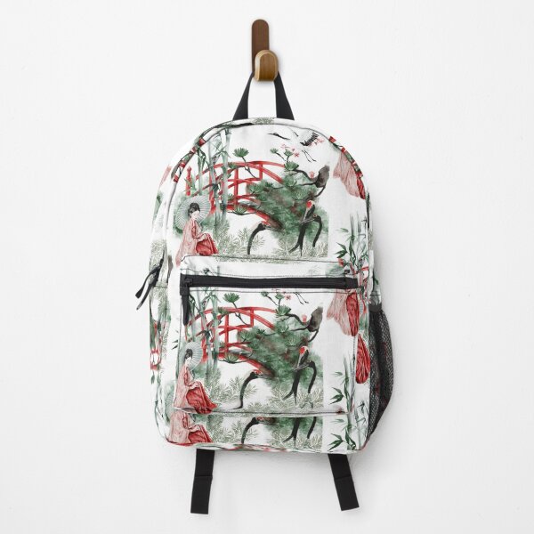 Item preview, Red Crane Japanese Retro Vintage Art designed and sold by joseech.