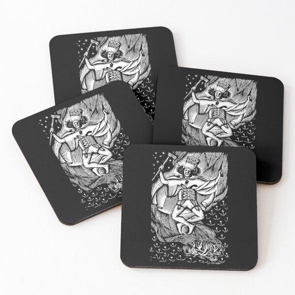 Item preview, Harnaś tańczący nad ogniem designed and sold by inksypolska.
