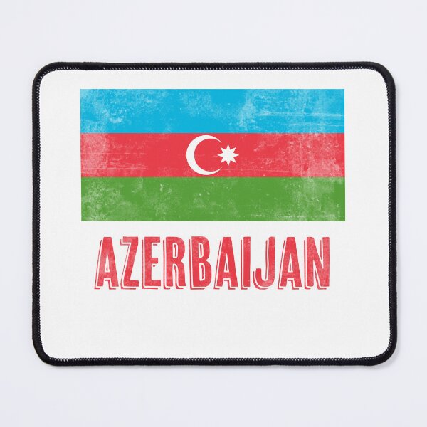 Item preview, Flag of Azerbaijan "Grunge" look. designed and sold by KTSubz Faith & Fun Designs.