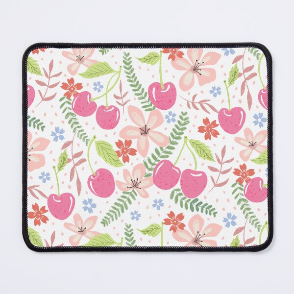 Item preview,  Cherry floral pattern  designed and sold by Papergrape.