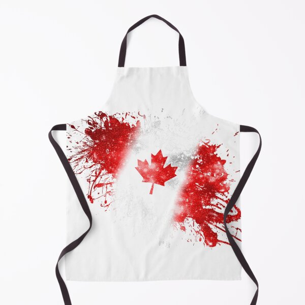Item preview, Canada Flag Paint Slash Art Maple designed and sold by Jolly-Yosei.
