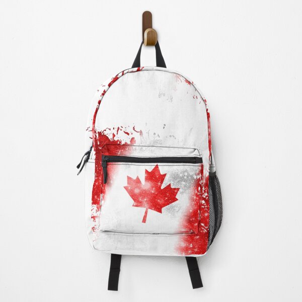 Item preview, Canada Flag Paint Slash Art Maple designed and sold by Jolly-Yosei.
