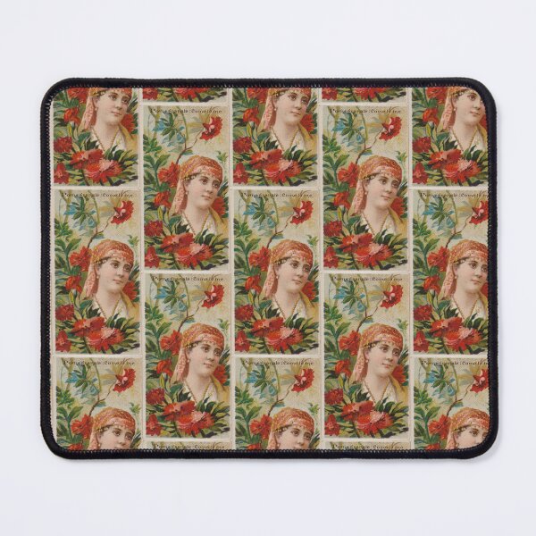 Item preview, Pomegranate: Come to Me, 1892 | Language of Flowers Trading Card N75 designed and sold by CurrantJam.