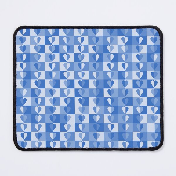 Item preview, Blue split heart pattern. designed and sold by MirBer.