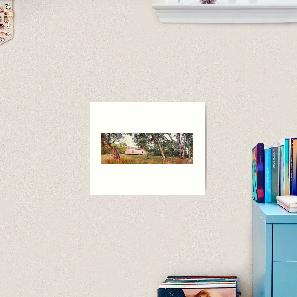 Long Plain Hut, Kosciuszko National Park, New South Wales, Australia Art Print