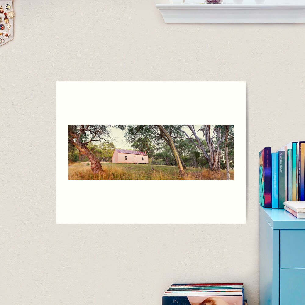 Long Plain Hut, Kosciuszko National Park, New South Wales, Australia Art Print