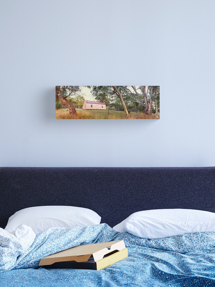 Thumbnail 2 of 3, Canvas Print, Long Plain Hut, Kosciuszko National Park, New South Wales, Australia designed and sold by Chockstone.