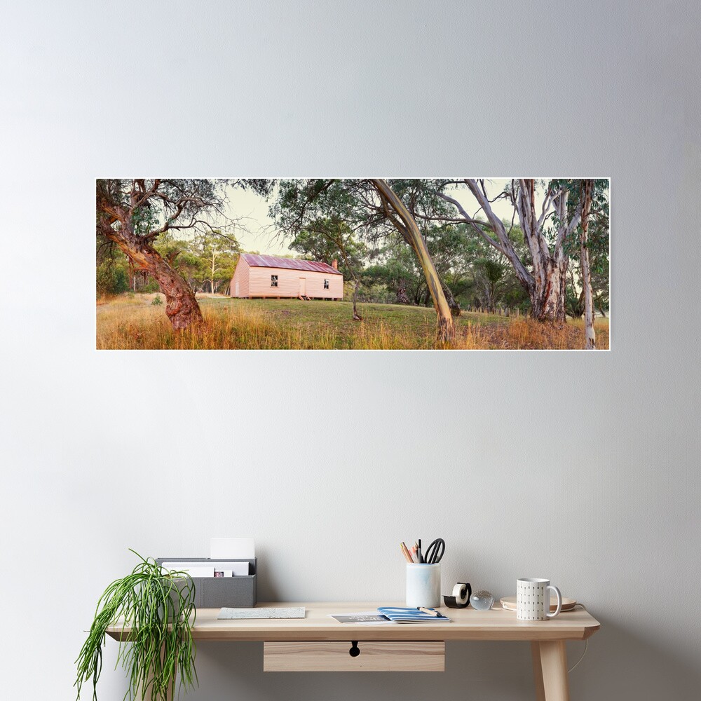 Long Plain Hut, Kosciuszko National Park, New South Wales, Australia Poster