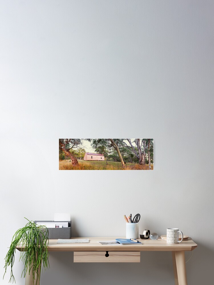 Thumbnail 2 of 3, Poster, Long Plain Hut, Kosciuszko National Park, New South Wales, Australia designed and sold by Chockstone.