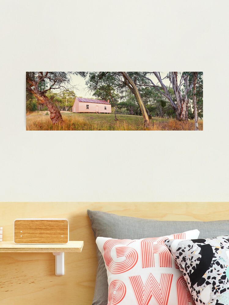 Thumbnail 2 of 3, Photographic Print, Long Plain Hut, Kosciuszko National Park, New South Wales, Australia designed and sold by Chockstone.
