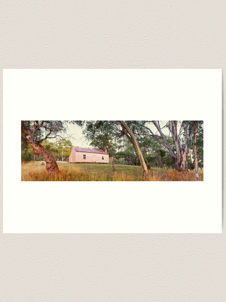 Thumbnail 1 of 3, Art Print, Long Plain Hut, Kosciuszko National Park, New South Wales, Australia designed and sold by Chockstone.