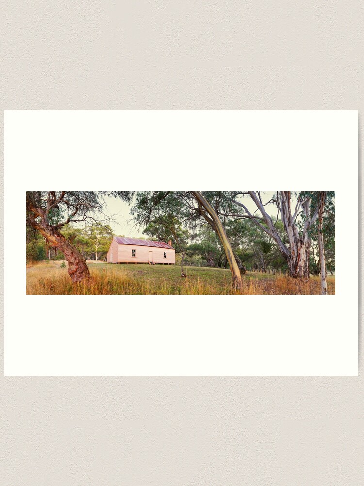 Alternate view of Long Plain Hut, Kosciuszko National Park, New South Wales, Australia Art Print