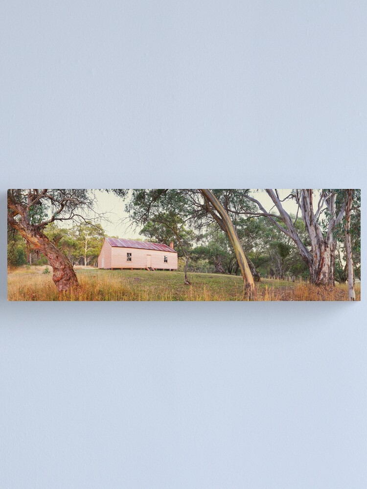 Alternate view of Long Plain Hut, Kosciuszko National Park, New South Wales, Australia Canvas Print