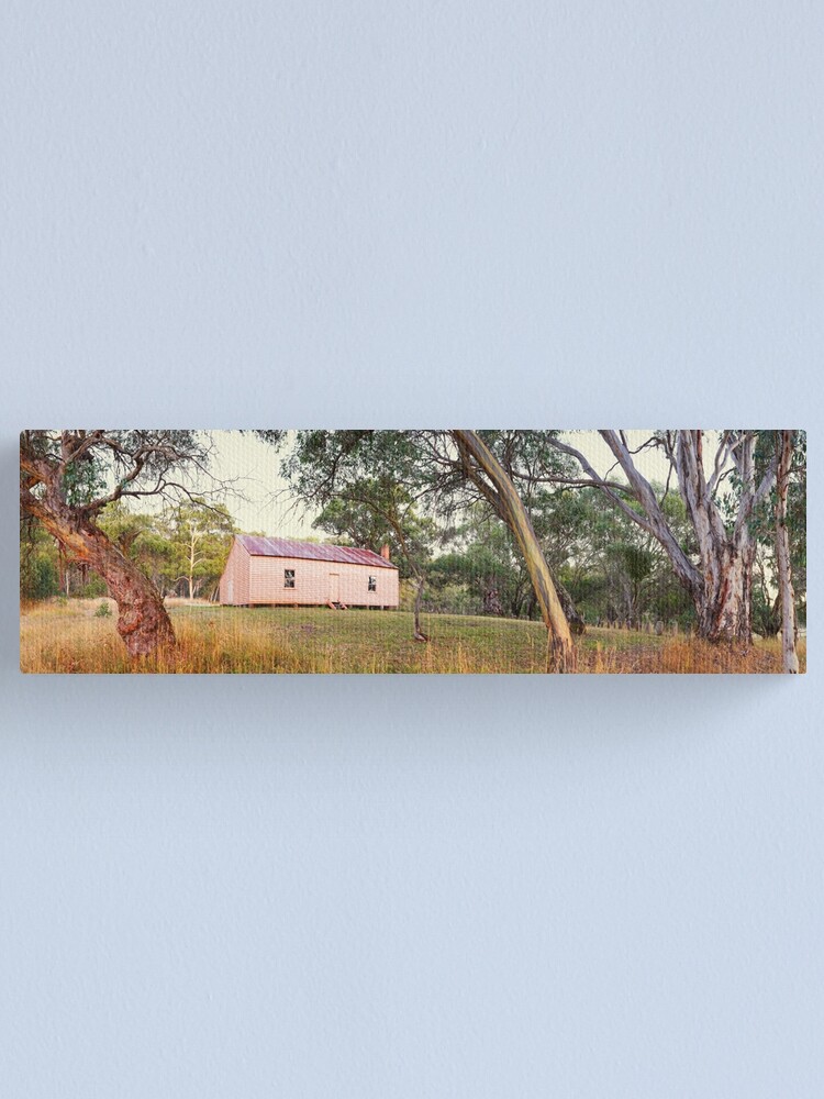 Alternate view of Long Plain Hut, Kosciuszko National Park, New South Wales, Australia Canvas Print