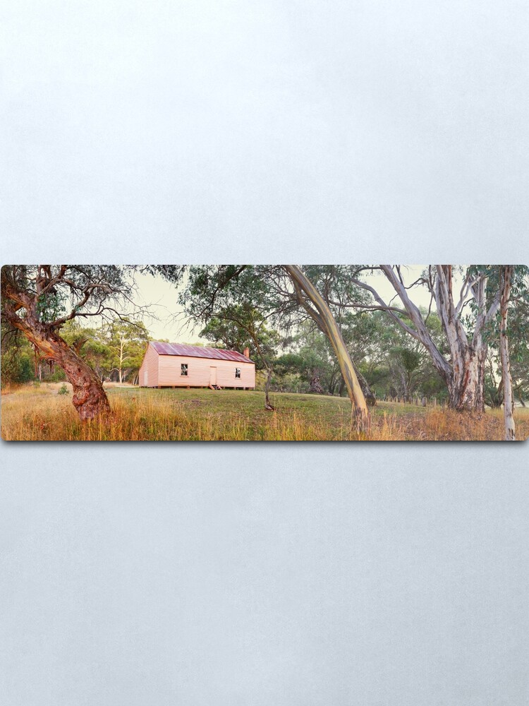 Alternate view of Long Plain Hut, Kosciuszko National Park, New South Wales, Australia Metal Print