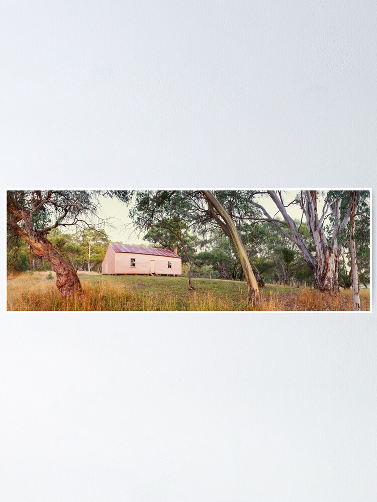 Thumbnail 1 of 3, Poster, Long Plain Hut, Kosciuszko National Park, New South Wales, Australia designed and sold by Chockstone.