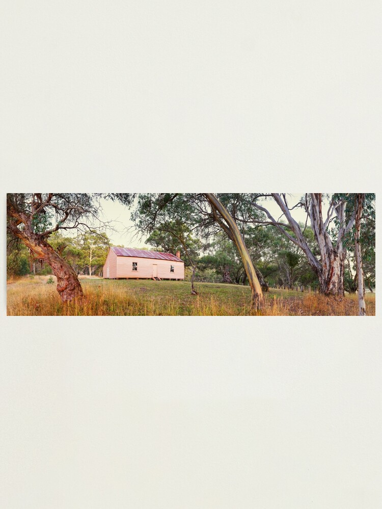 Alternate view of Long Plain Hut, Kosciuszko National Park, New South Wales, Australia Photographic Print