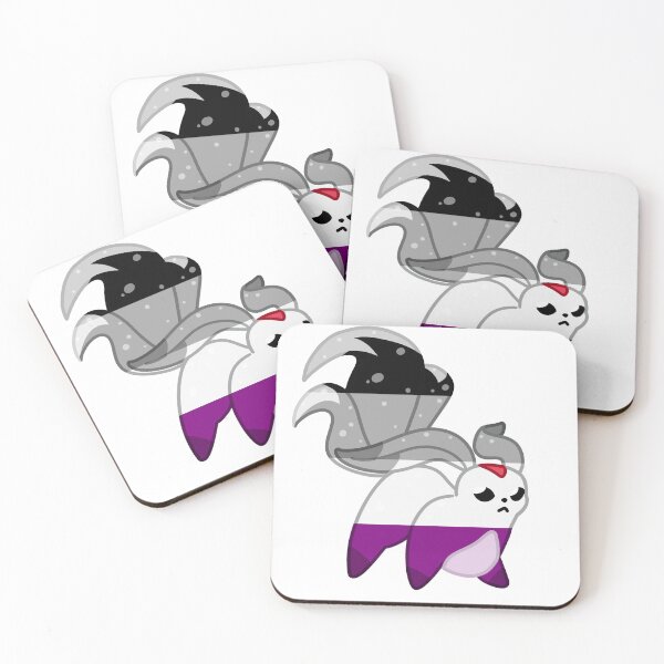 Item preview, FFXIV Carbuncle - Asexual Pride Version designed and sold by Jaffa-Emporium.