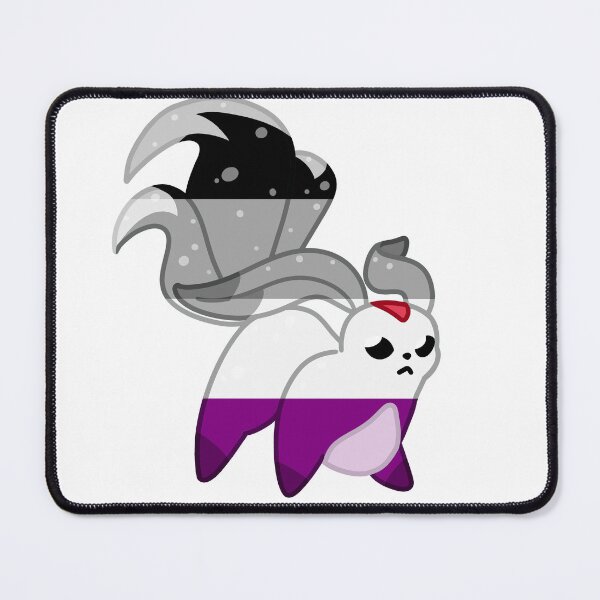 Item preview, FFXIV Carbuncle - Asexual Pride Version designed and sold by Jaffa-Emporium.
