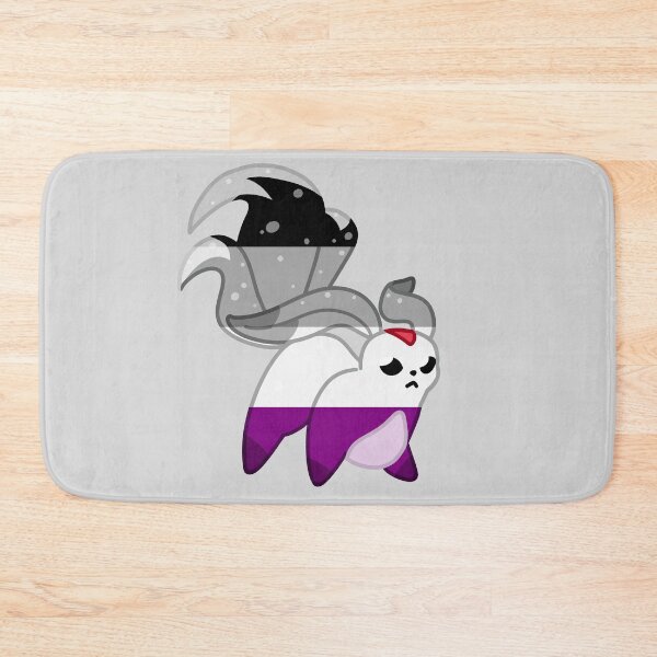 Item preview, FFXIV Carbuncle - Asexual Pride Version designed and sold by Jaffa-Emporium.