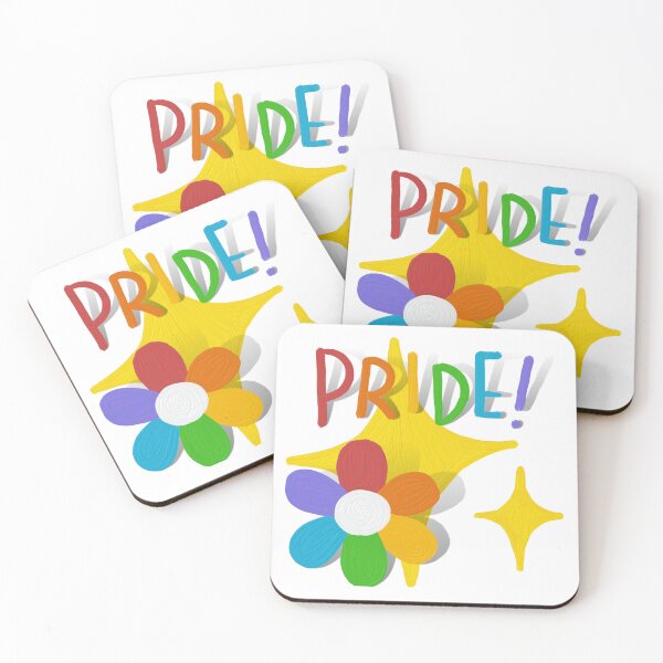 Item preview, A bright and cheerful Pride design using colors of the rainbow designed and sold by Wonder & Whimsy.