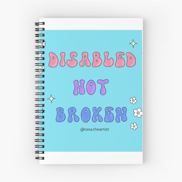 Item preview, Disabled not broken  designed and sold by Rana Awadallah.