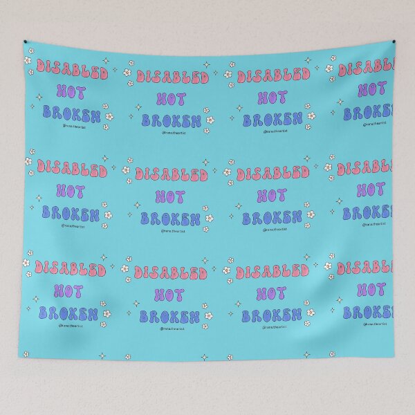 Item preview, Disabled not broken  designed and sold by Rana Awadallah.